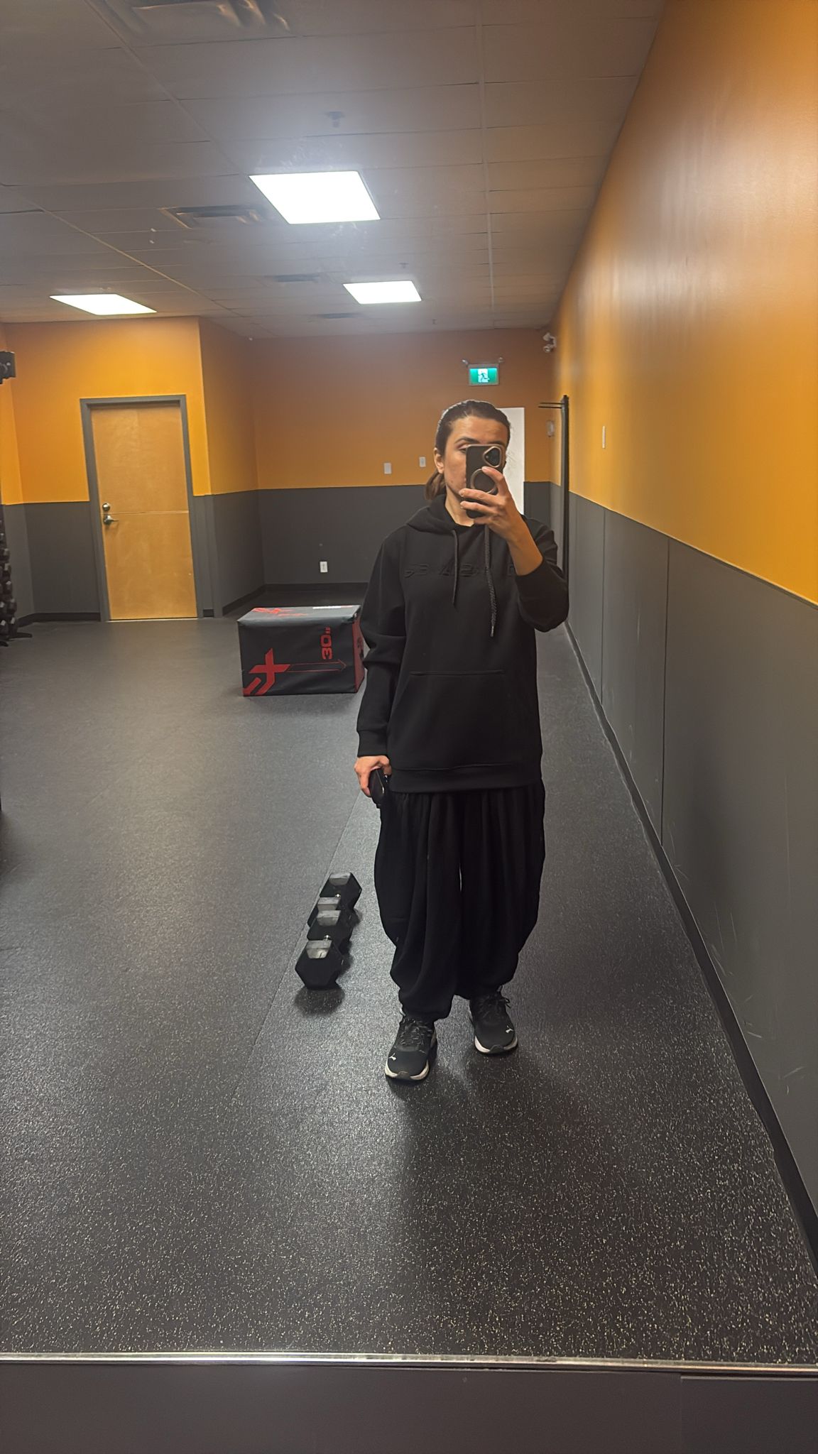 Ayesha at the gym