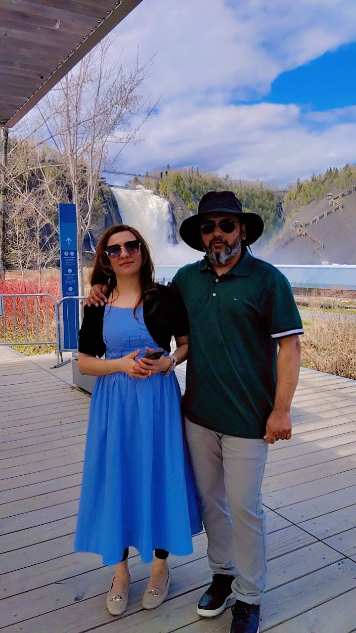 Ayesha enjoying time with family